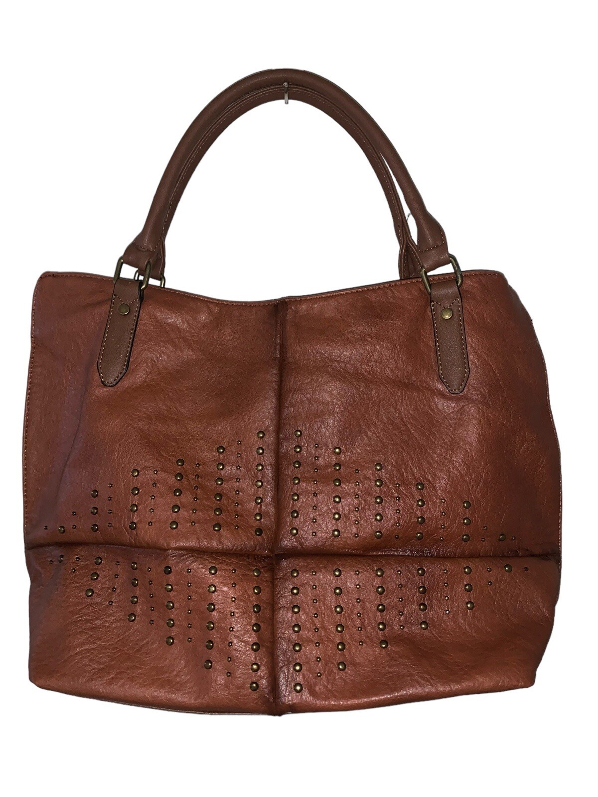 Hayden-Harnett Women’s Shoulder Bag Boho Brown Leather Handbag Purse