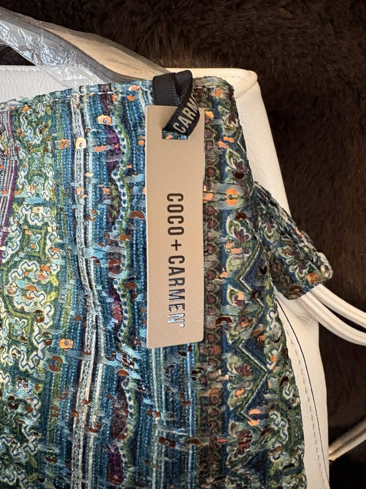 COCO + CARMEN PURSE! Has Some Sequences On It Brand New Never Used .