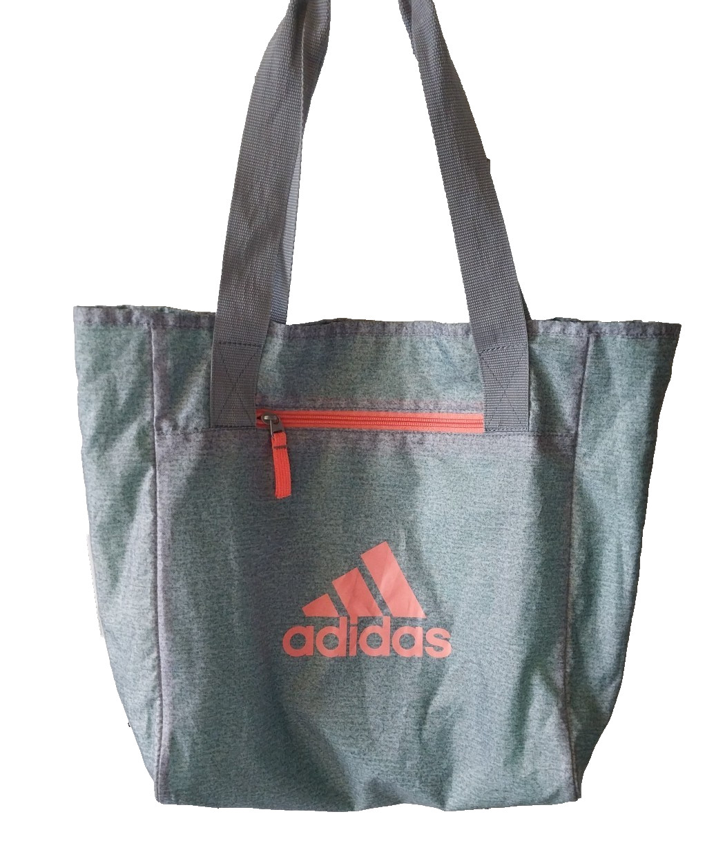 Adidas Studio Original Sports Tote Bag Reversible One Size Green Orange Gray