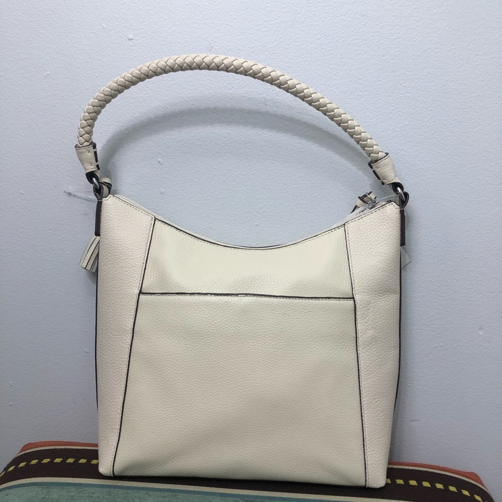 Giani Bernini Braid Handle Pebble Hobo