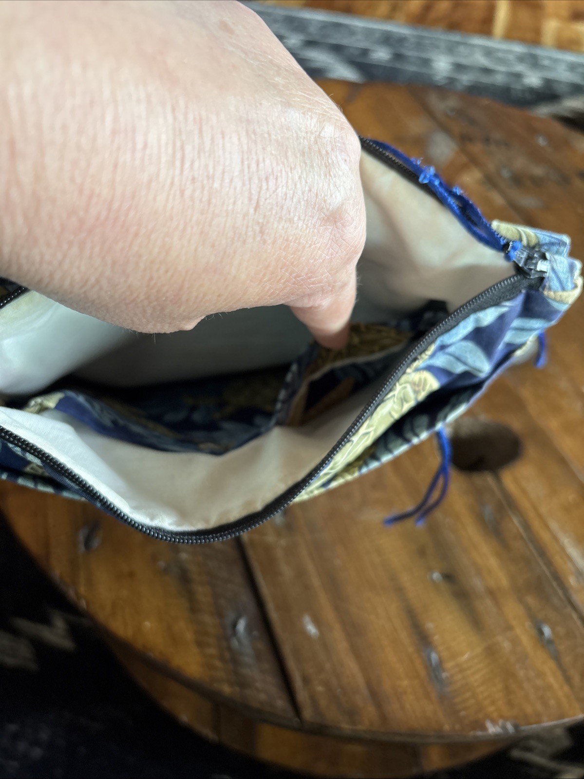 Sea Turtle Under The Sea Crossbody Cotton Fabric Purse
