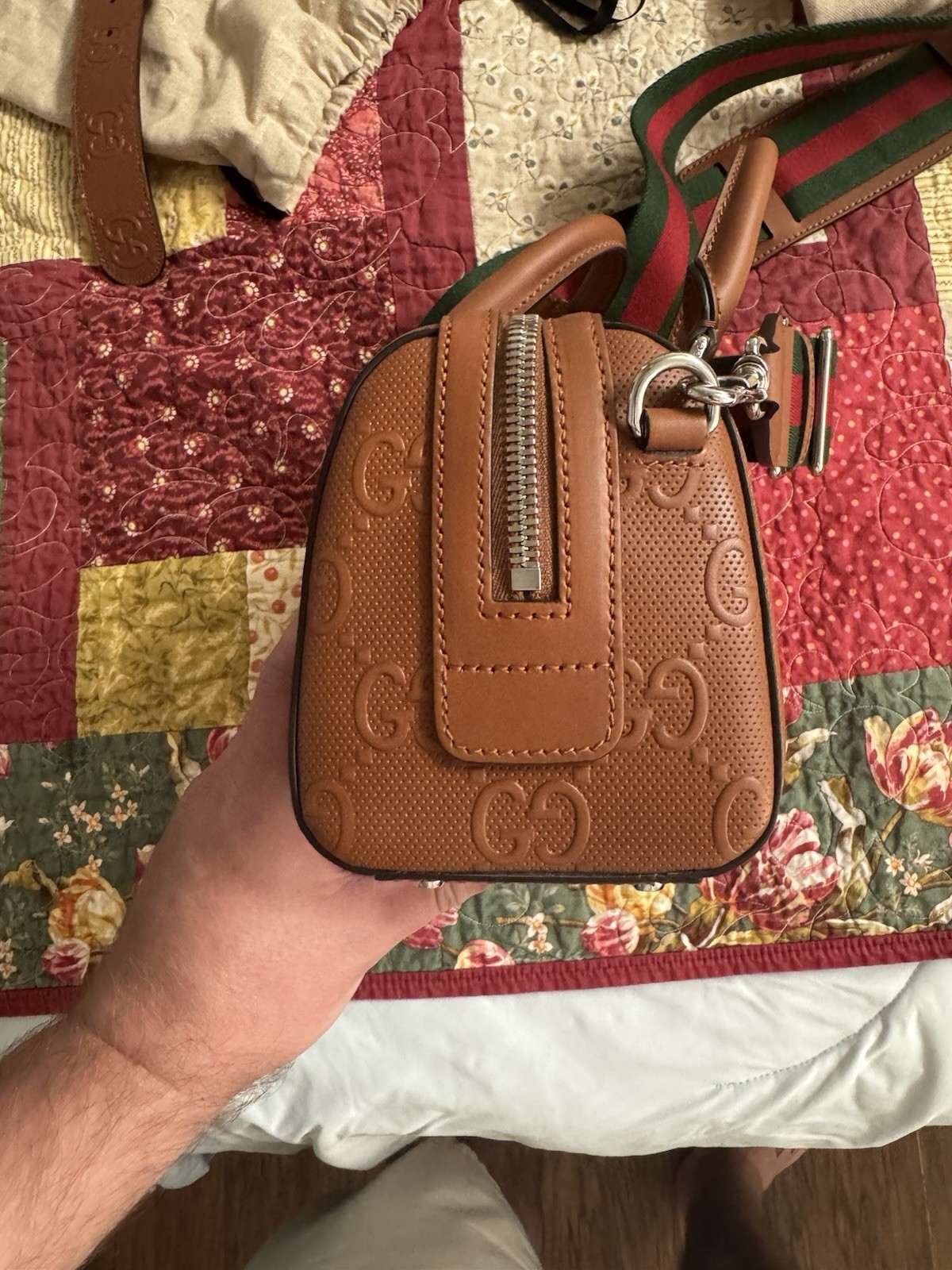 Authentic Gucci GG Leather Collection (Complete Matching Set)