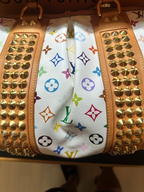 Louis Vuitton x Takashi Murakami Multicolore Courtney GM Handbag limited edition