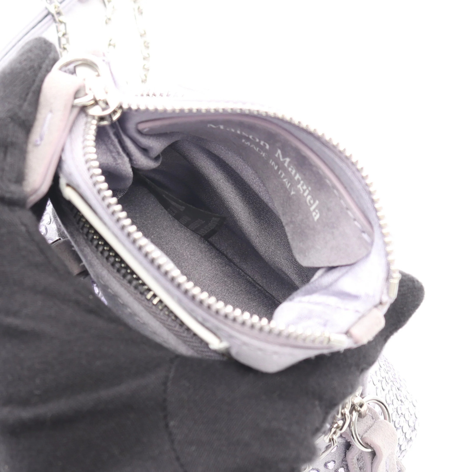 Maison Margiela 11 5AC Shoulder Bag Purple Suede #RCB2137