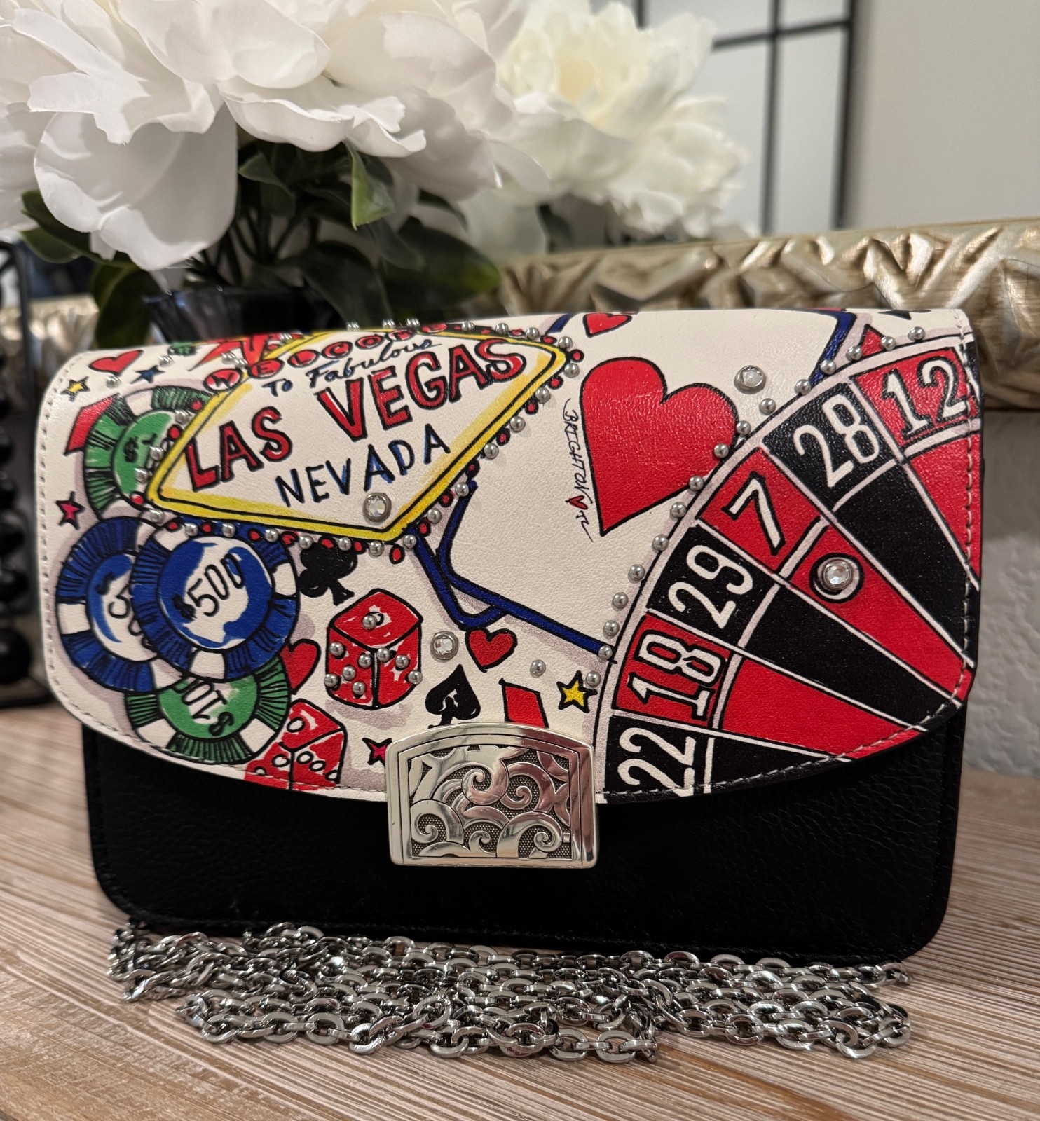 Brighton Snappy Bag Crossbody Las Vegas Discontinued