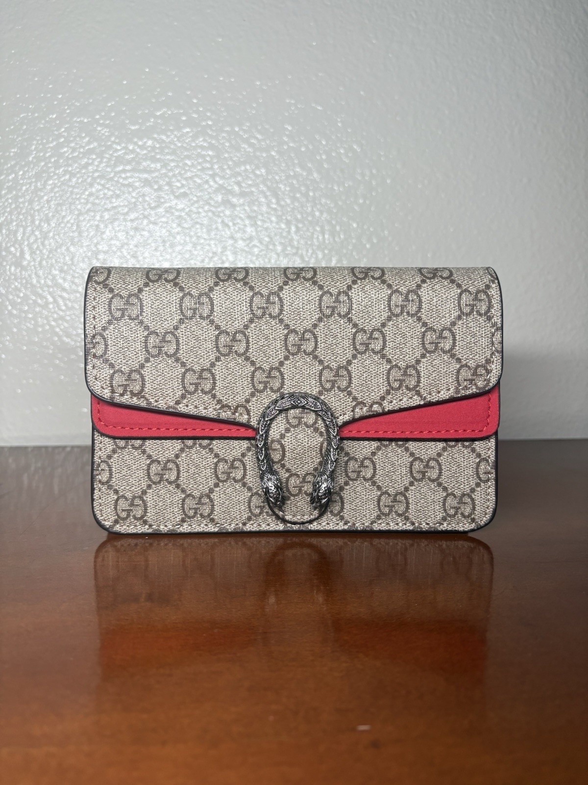 Red GUCCI Dionysus mini bag, lightly used and in excellent condition.