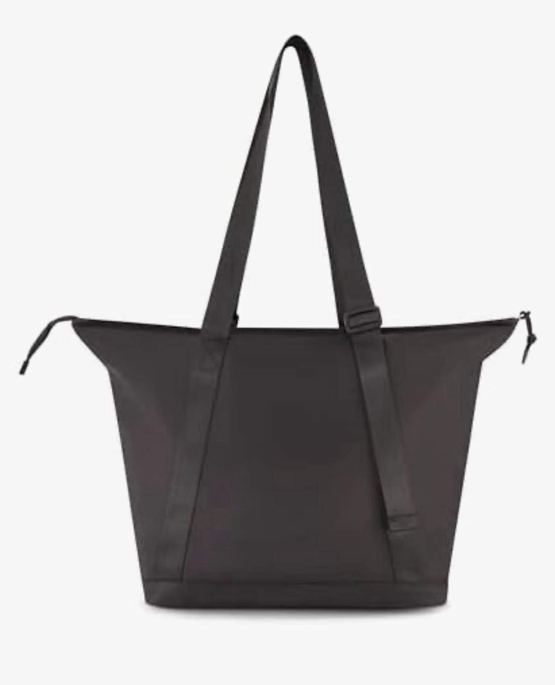 Bearpaw Zip Large Tote Handbag Shoulder Bag Black Travel Workwear School Career
