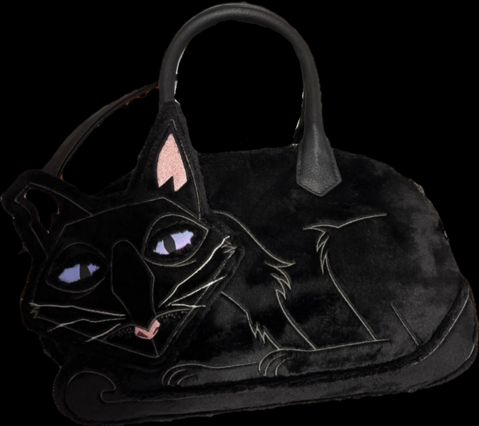Coraline 15th Anniversary Cat Plush Crossbody Bag – Limited Edition NWT