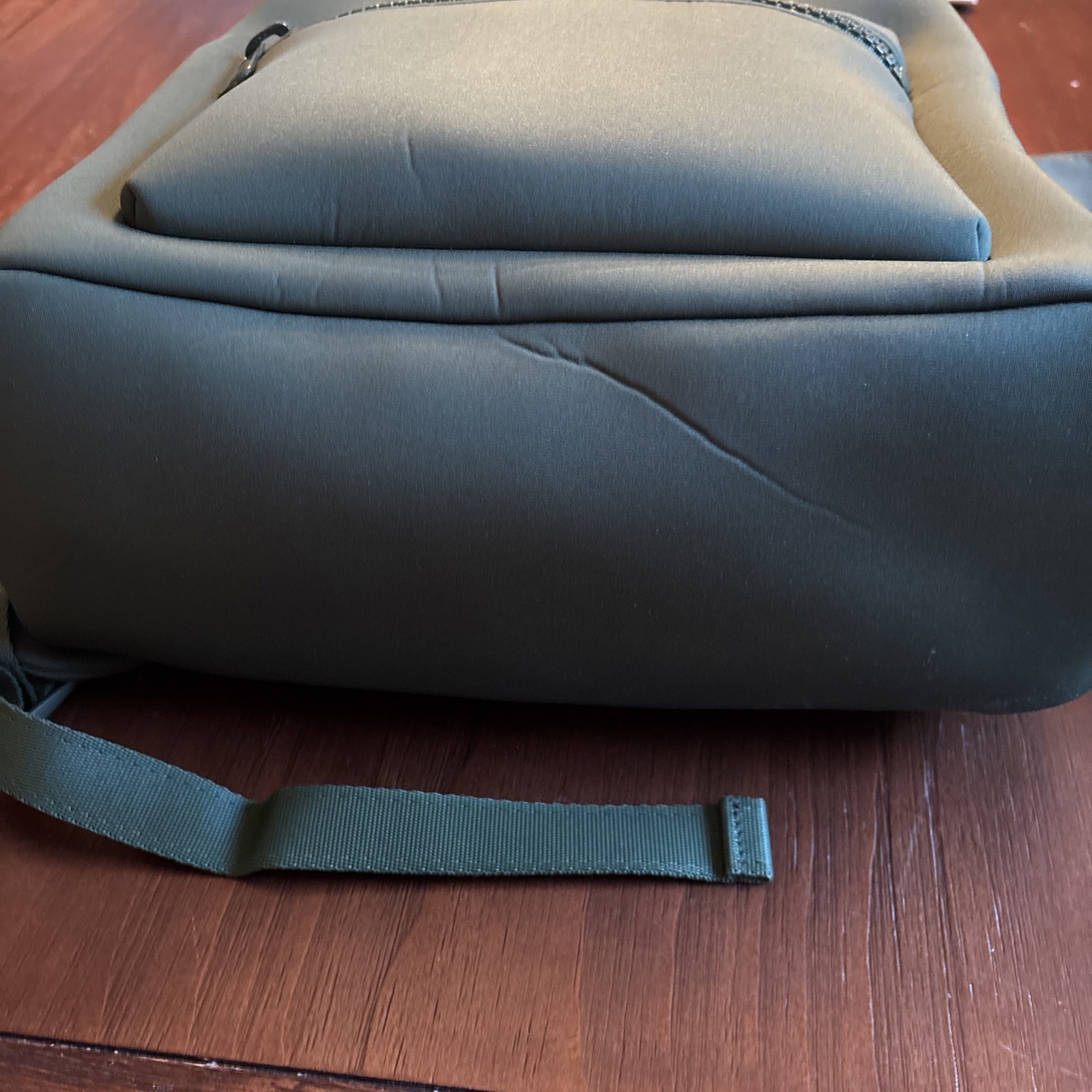 Dagne Dover Large Backpack in Green Dark Moss Pre-owned–Excellent Condition