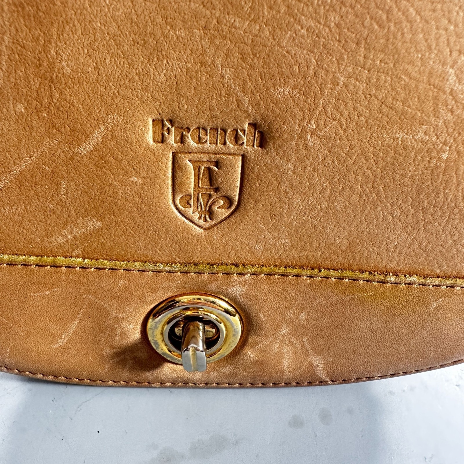 French US Equestrian Purses Riding Leather Satchel Shoulder Handbag Crossbody
