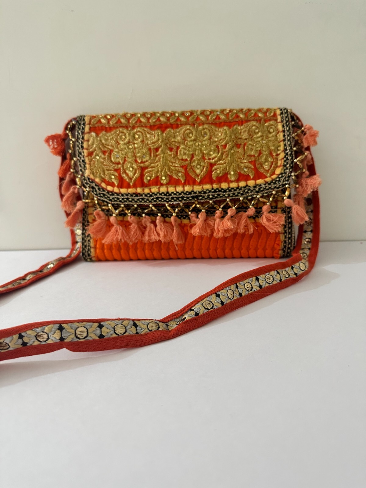 New Ethnic Handmade Patchwork Decorative Clutch Bags “7×7”