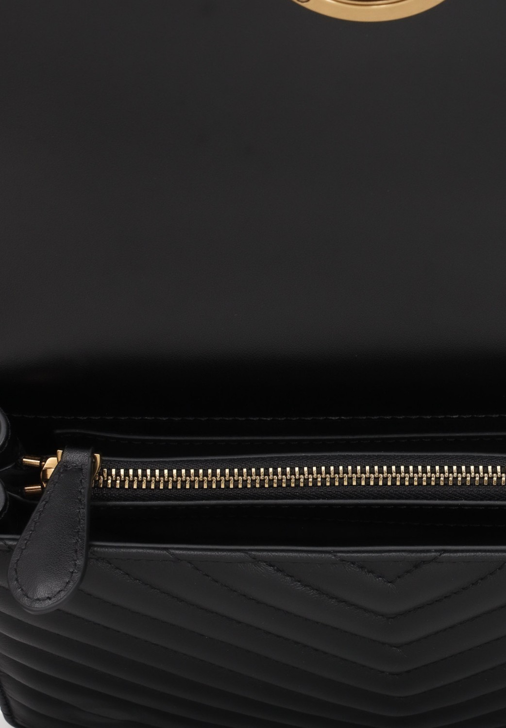 PINKO Love Click Classic Bag Z99Q BLACK Sheepskin Leather