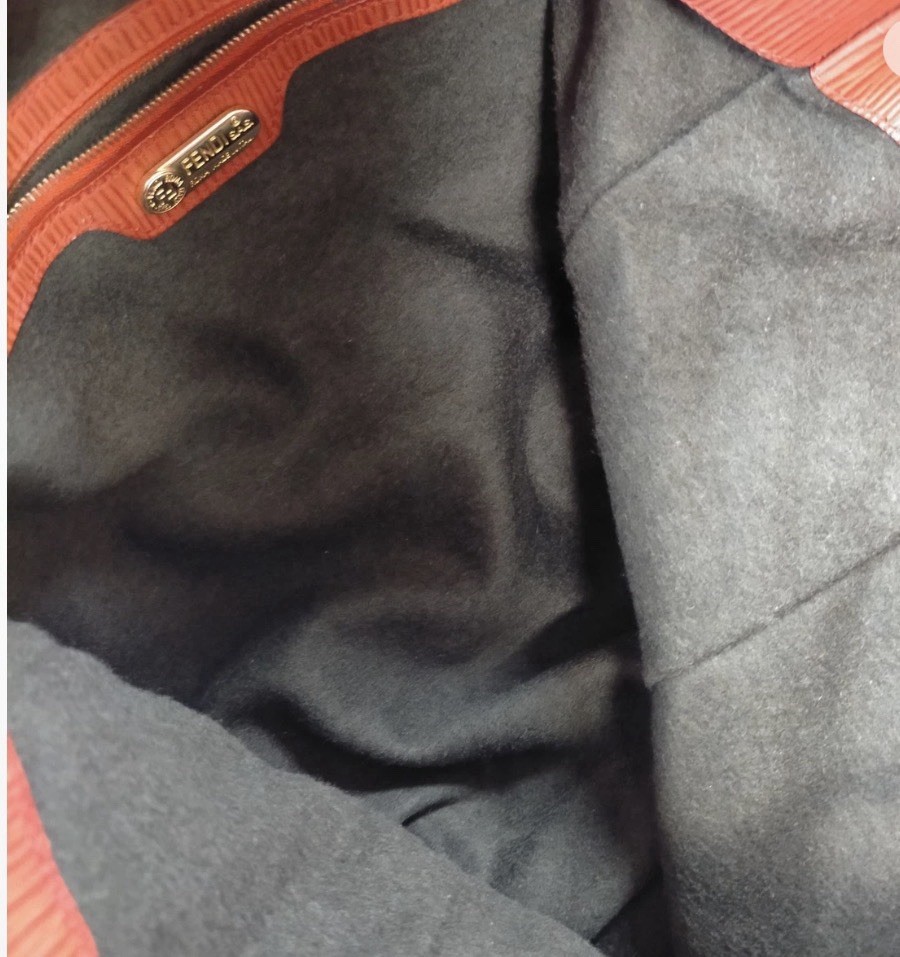 Fendi Rabbit Fur Large Tote