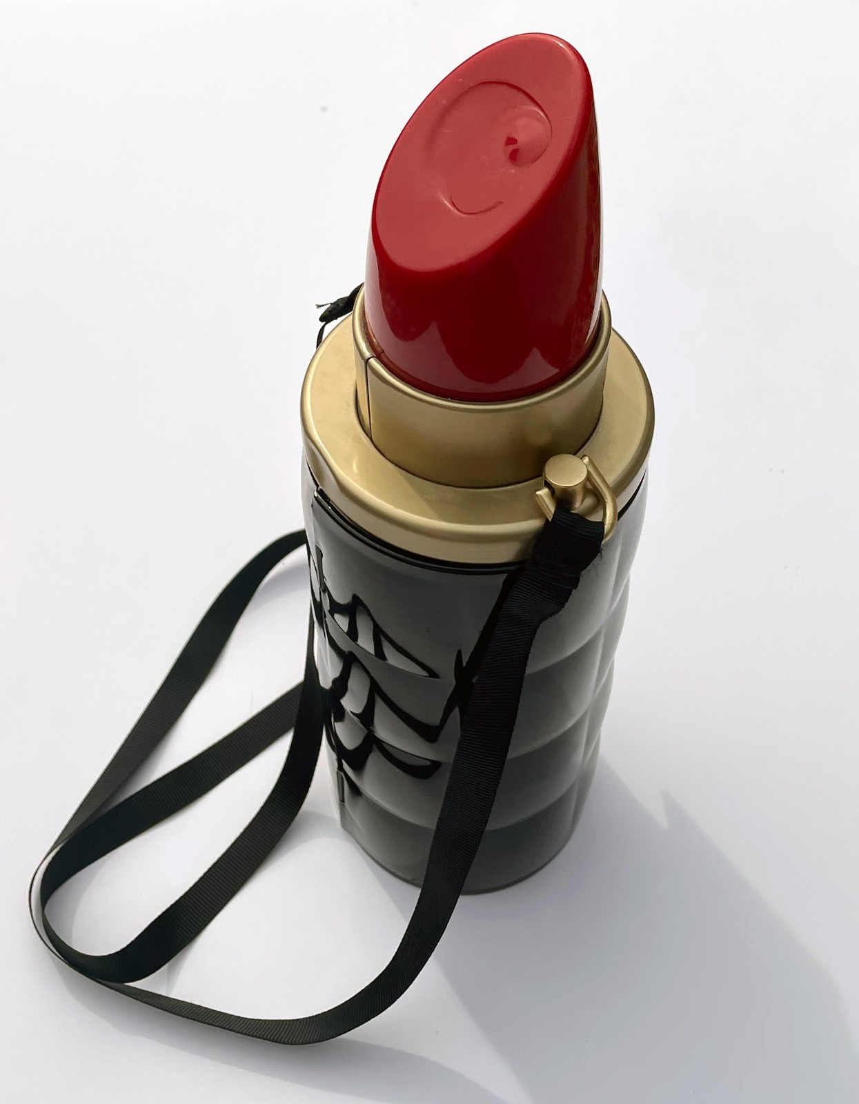 Rare CACHAREL ‘Yes I Am’ Promotional Lipstick-Shaped Hard Case Shoulder Bag