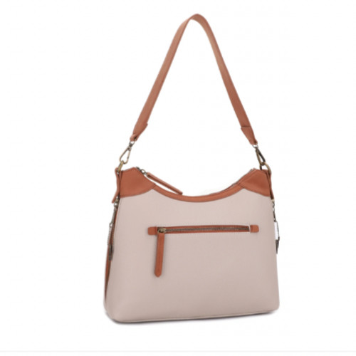 Remington Shoulder Bag tan leather Crossbody Concealed Carry purse holster CCW