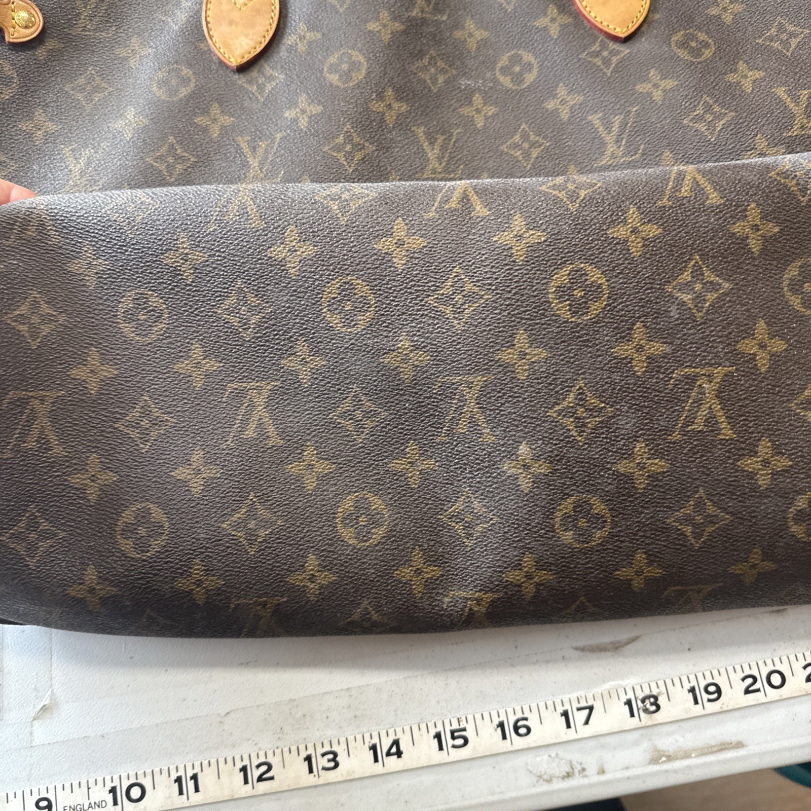 Louis Vuitton Neverfull Tote GM Brown Canvas Monogram FD1122