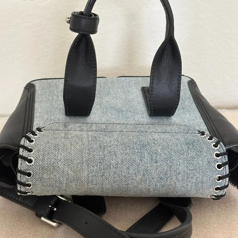 💯Authentic 🐬3.1 Phillip Lim🐬 Pashli Washed Denim Eyelet Mini Satchel