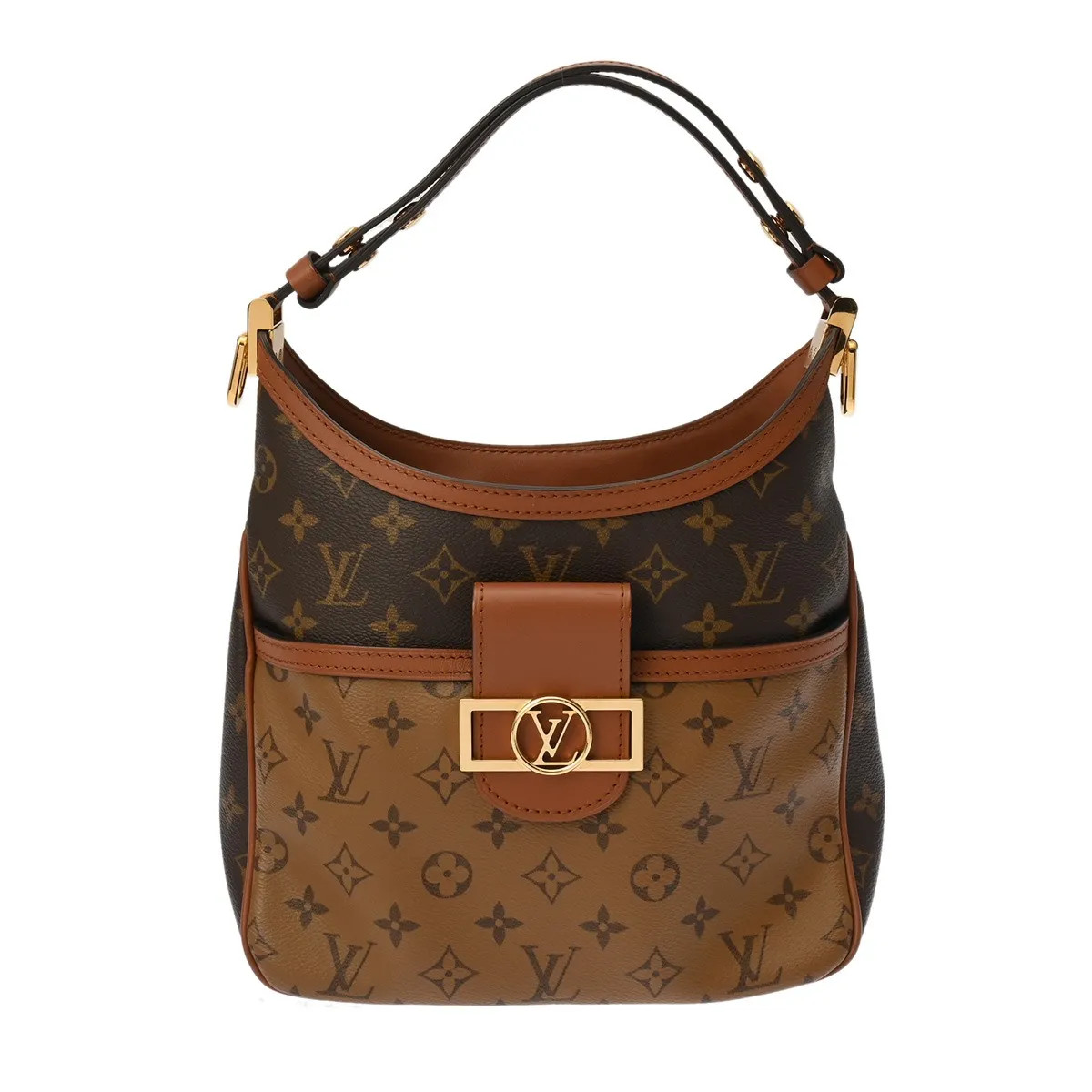 Louis Vuitton PM M45194 Shoulder Bag Monogram Canvas Brown #WB2064