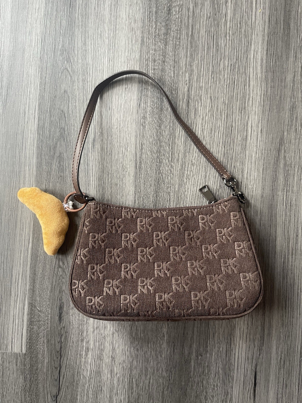 DKNY brown shoulder bag