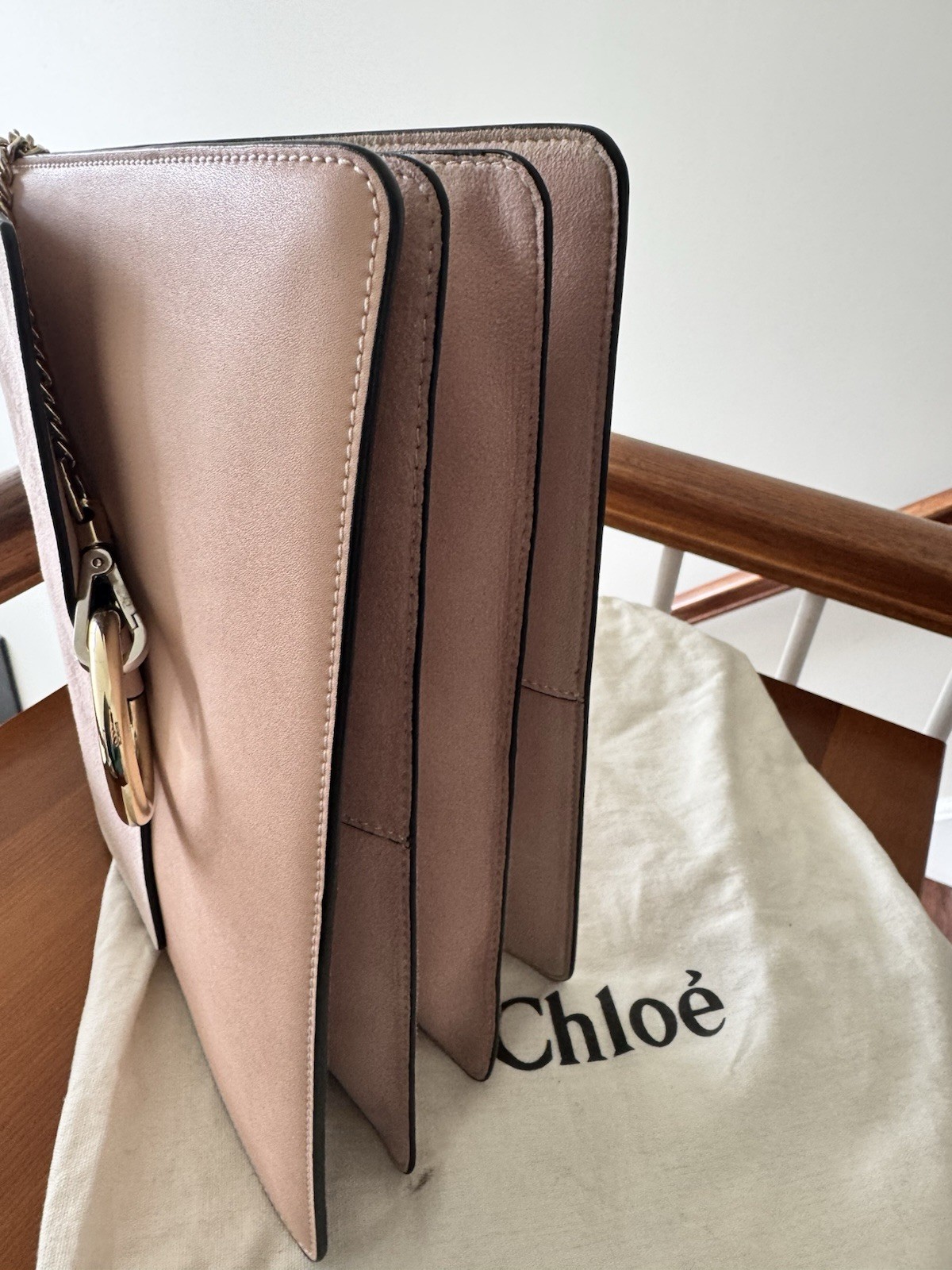 Authentic Chloe Faye Medium in Motty Beige Excellent Condition ORG. $1,950