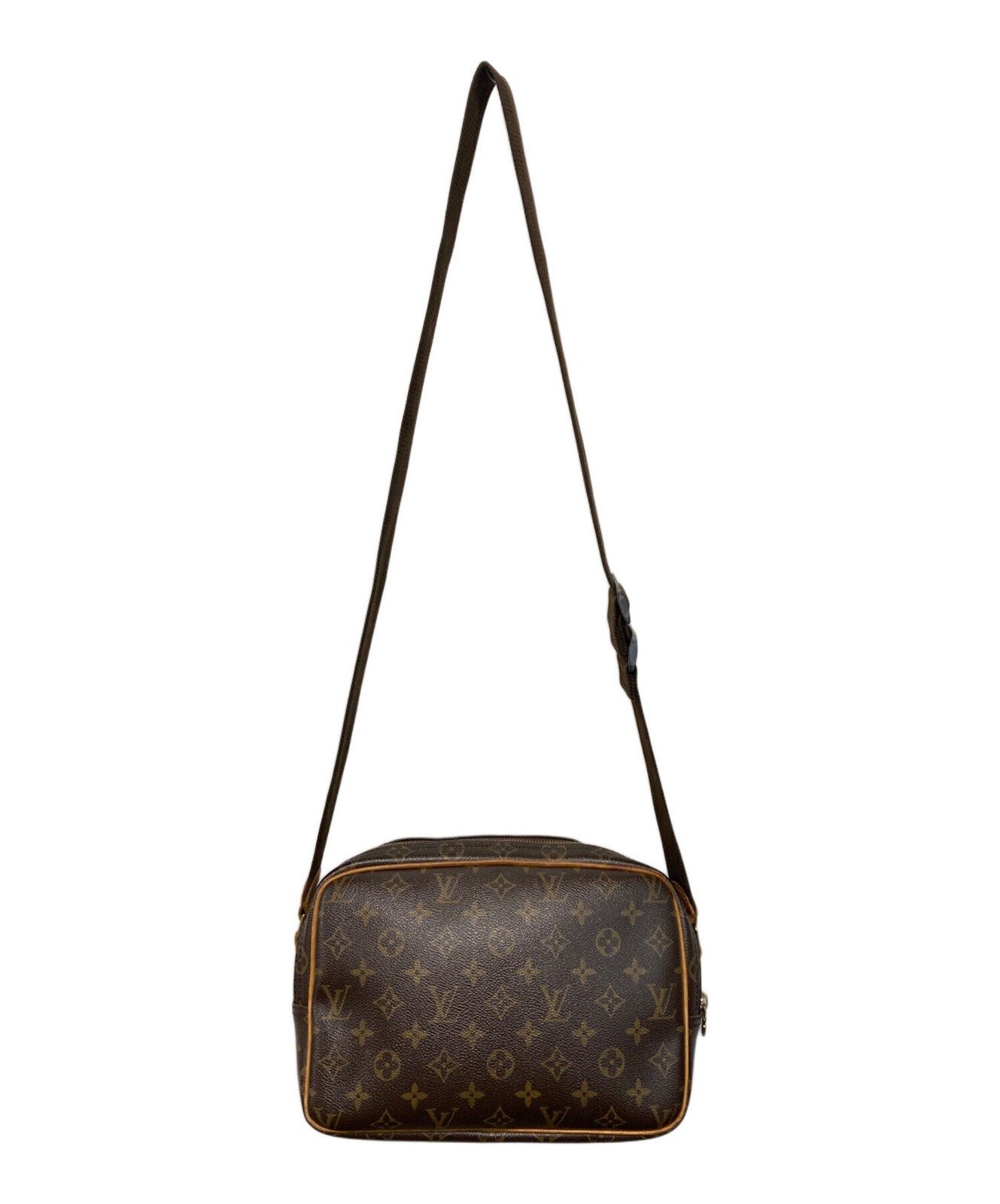 Louis Vuitton Reporter PM M45254 Coated Canvas Shoulder Bag #TFB13451