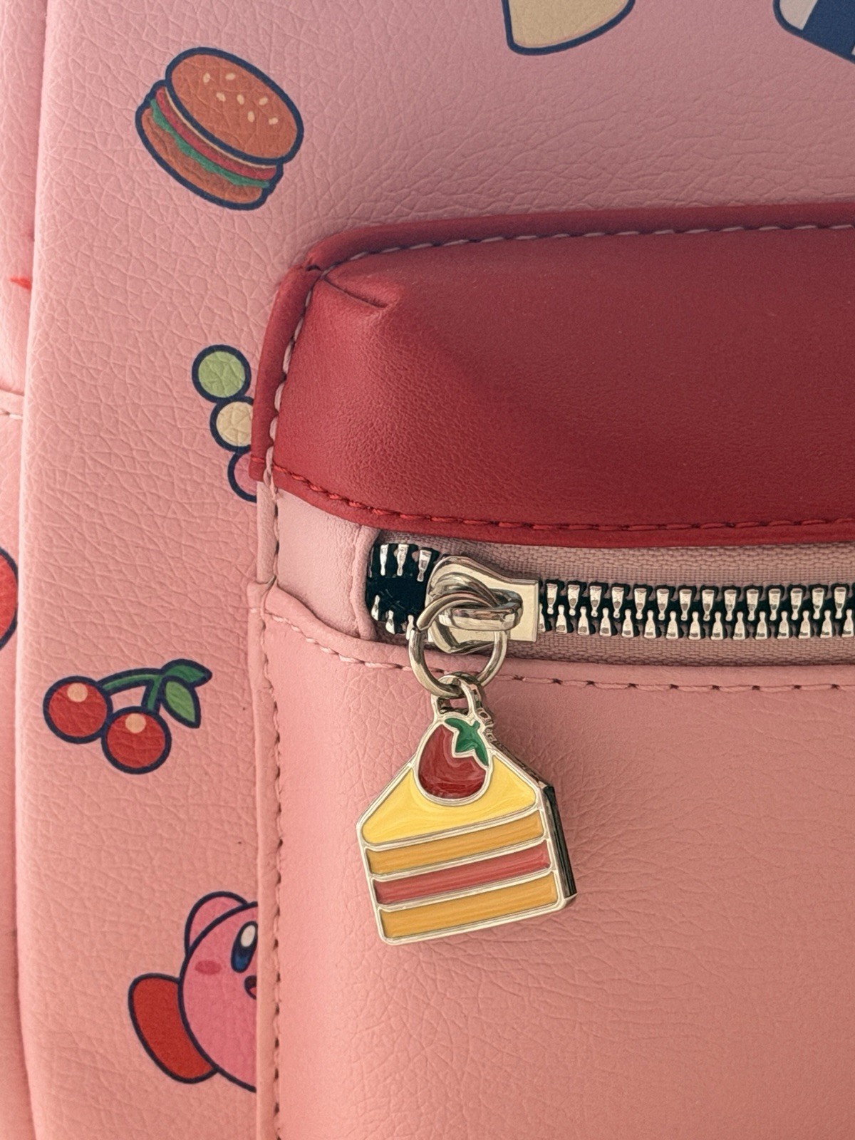 Official Bioworld Kirby Food Pink Mini Backpack – Hot Topic Exclusive