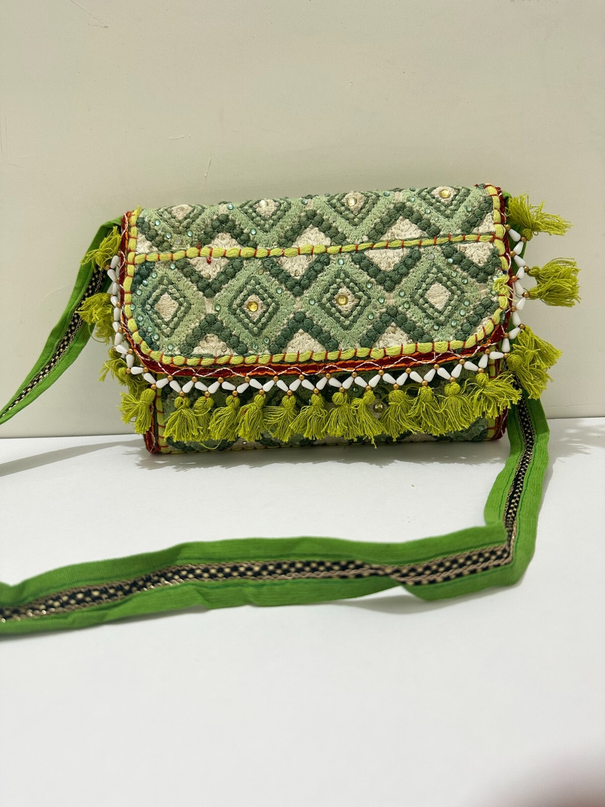 New Ethnic Handmade Patchwork Decorative Clutch Bags “7×7”
