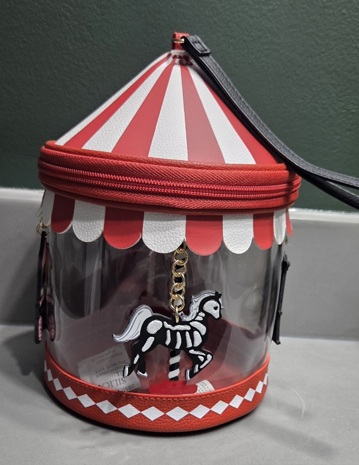Bath and Body Works 2026 Halloween Carousel Wristlet Purse Bag FREE SHIPPING