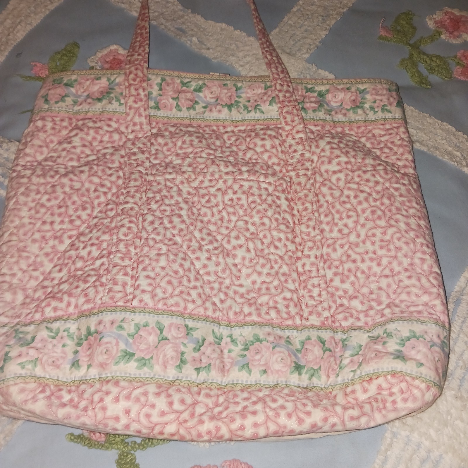vera Bradley xl 1990 delft tote