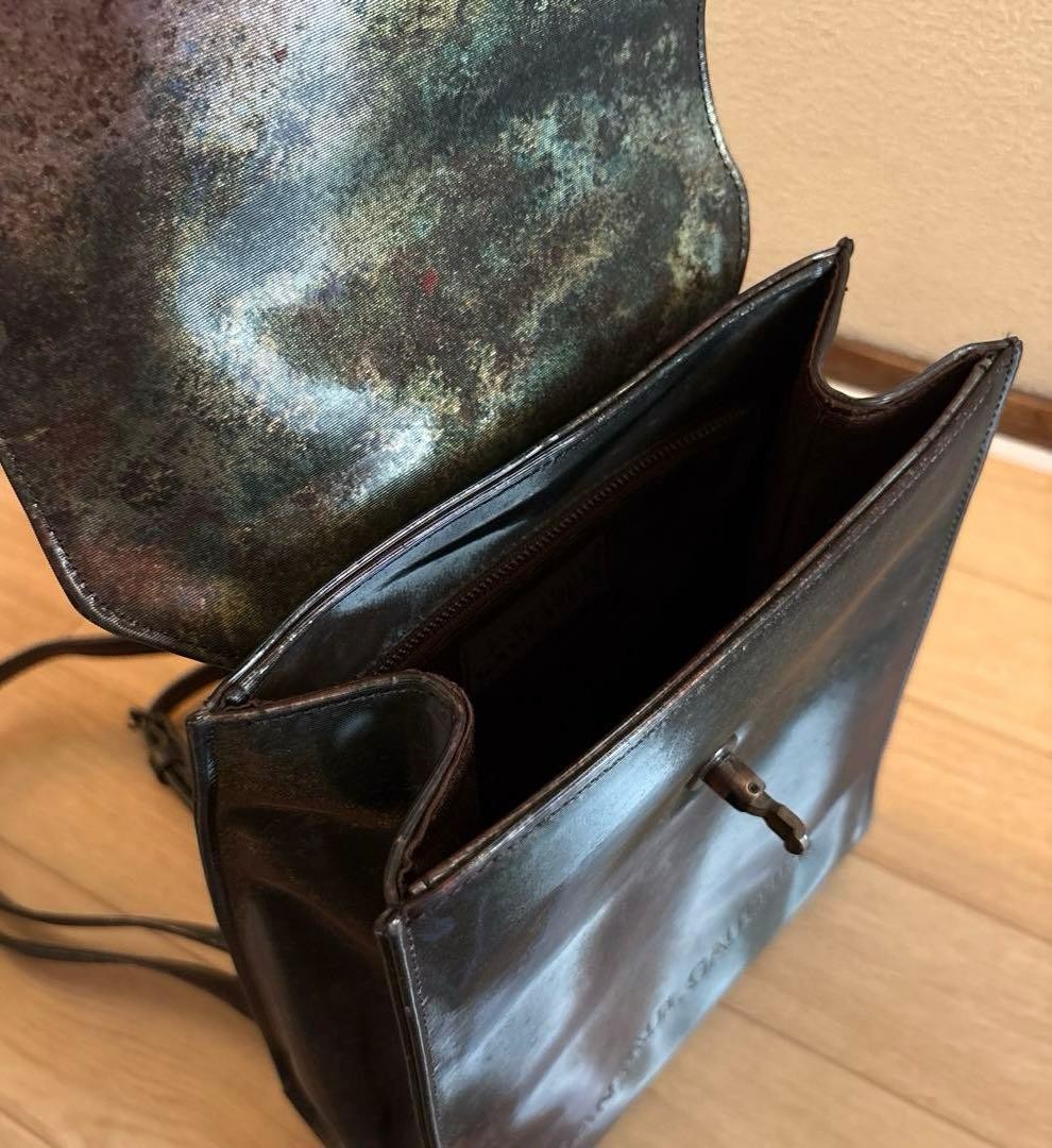 Jean Paul Gaultier Vintage V Cyber Backpack Iridescent Men’s From Japan
