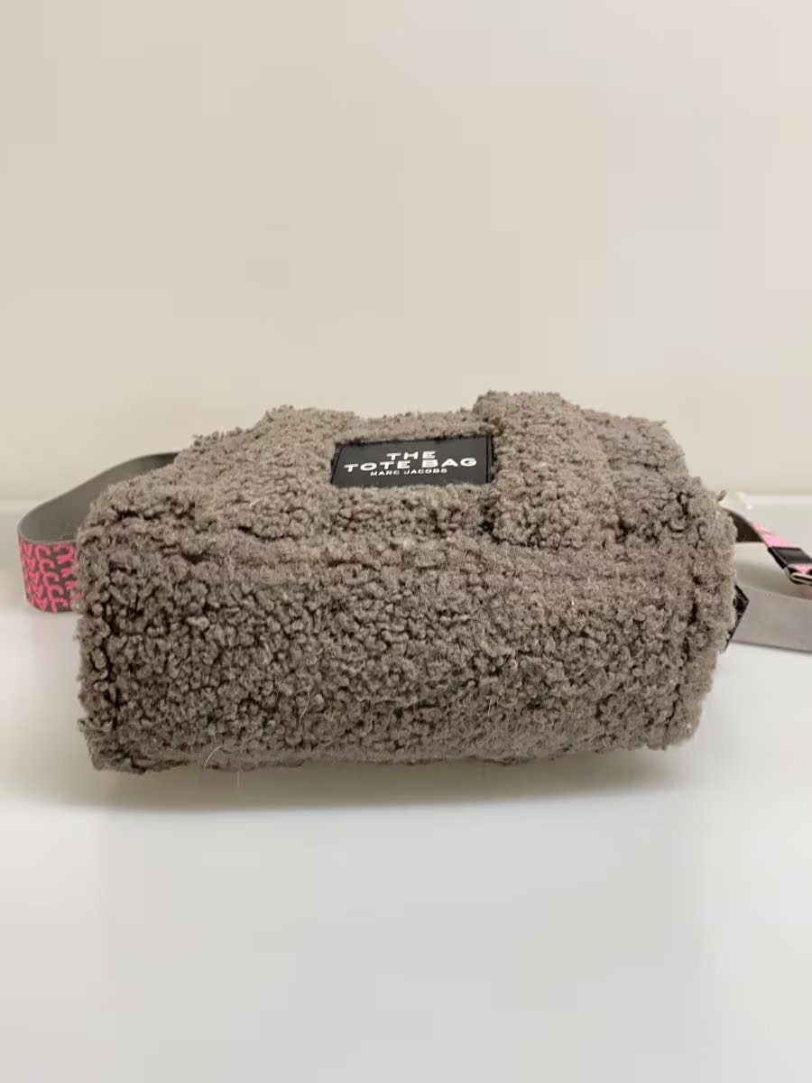 MARC BY MARC JACOBS Shoulder Bag Polyester GRY THE TEDDY MINI TOTE BAG