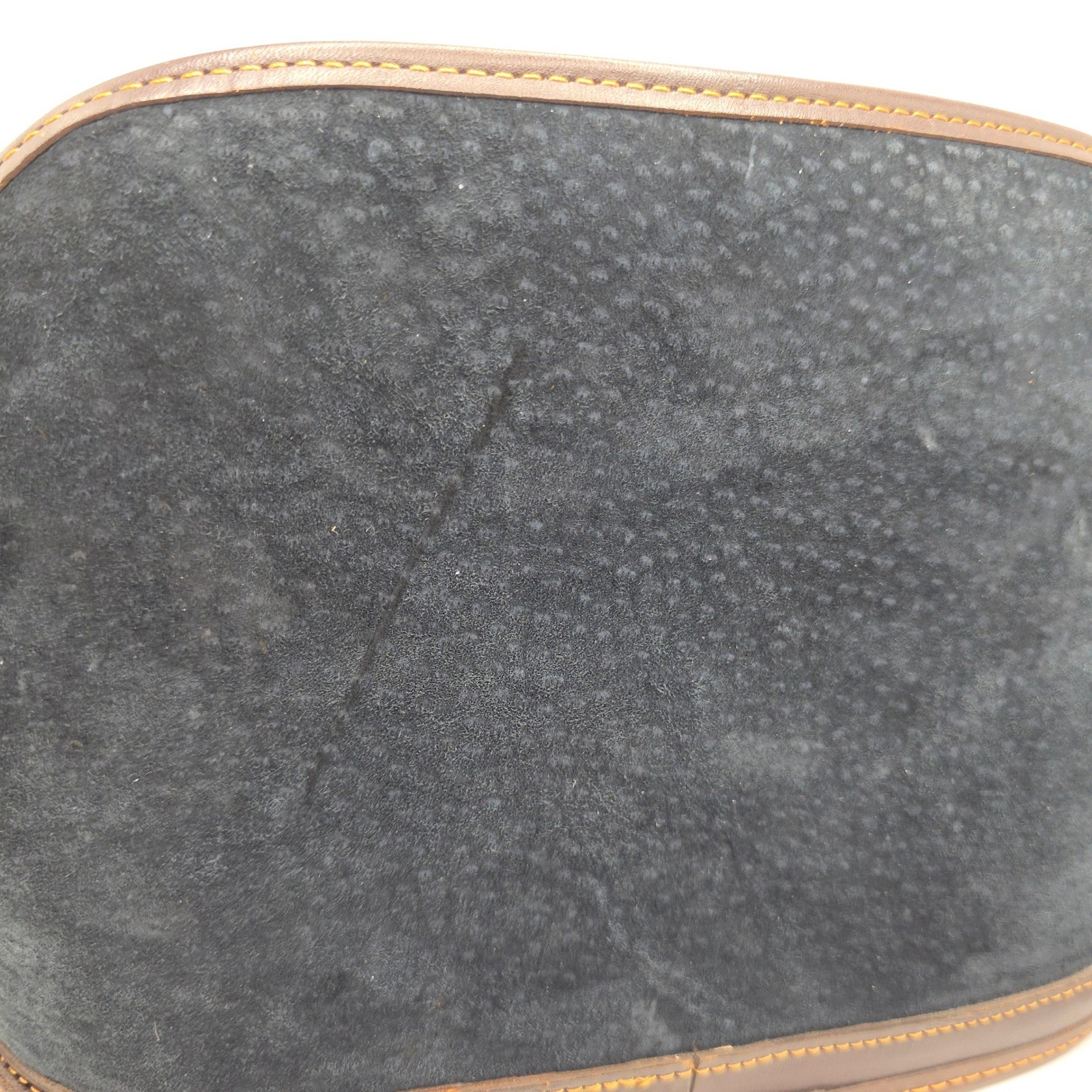 Talabarteria Argentina Women Crossbody Bag Dark Gray Suede Leather Equestrian