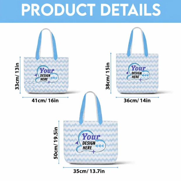 Personalized God Says I Am His Masterpiece Quilted Tote Bag Christian Gift