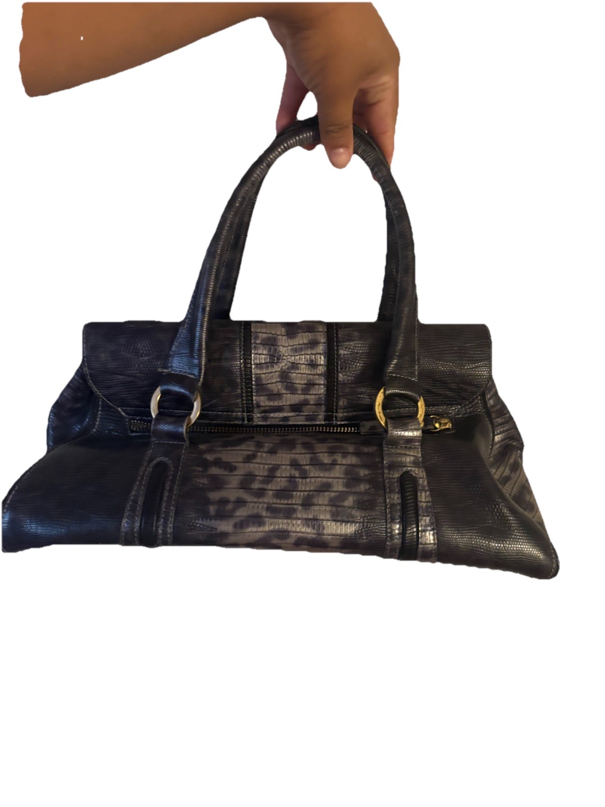 Vintage 2005 Brahmin Torey Tomago leather handbag