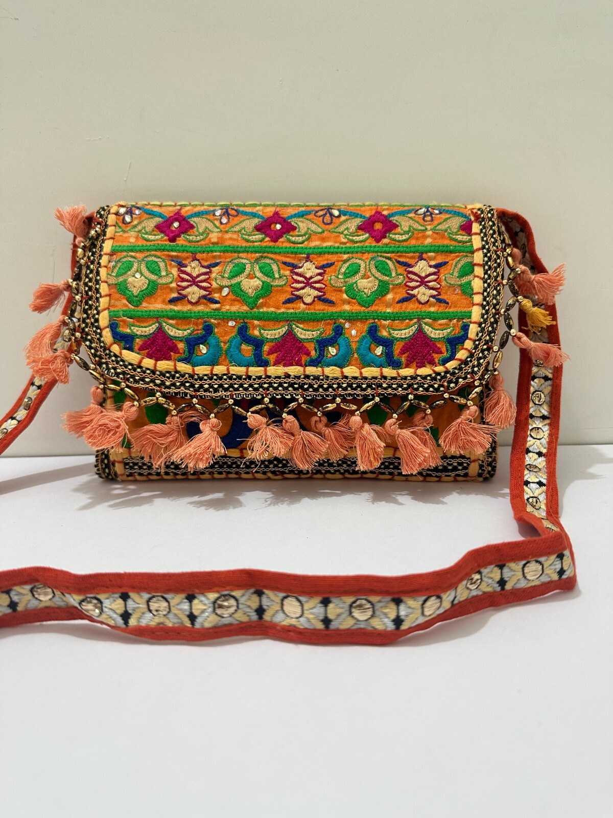 New Ethnic Handmade Patchwork Decorative Clutch Bags “7×7”