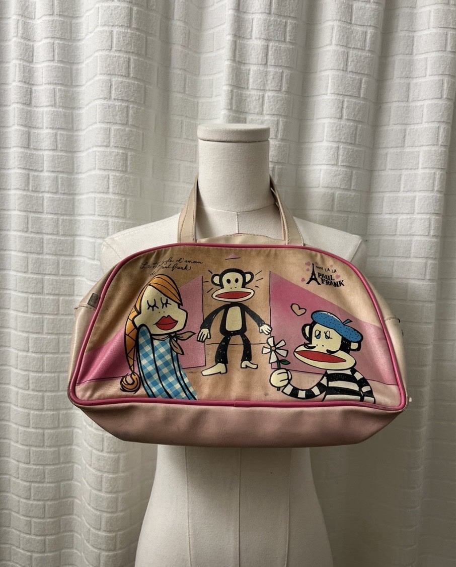 Ooh La La Paul Frank Pink Purse Vintage 2000s Le Triangle D’amour De Paul Frank
