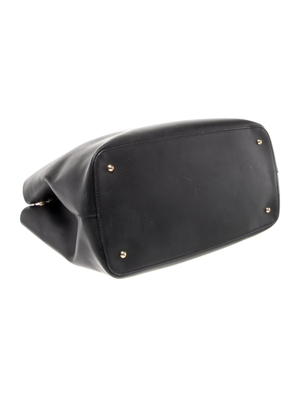 Lauren Ralph Lauren – Black Leather Work Bag
