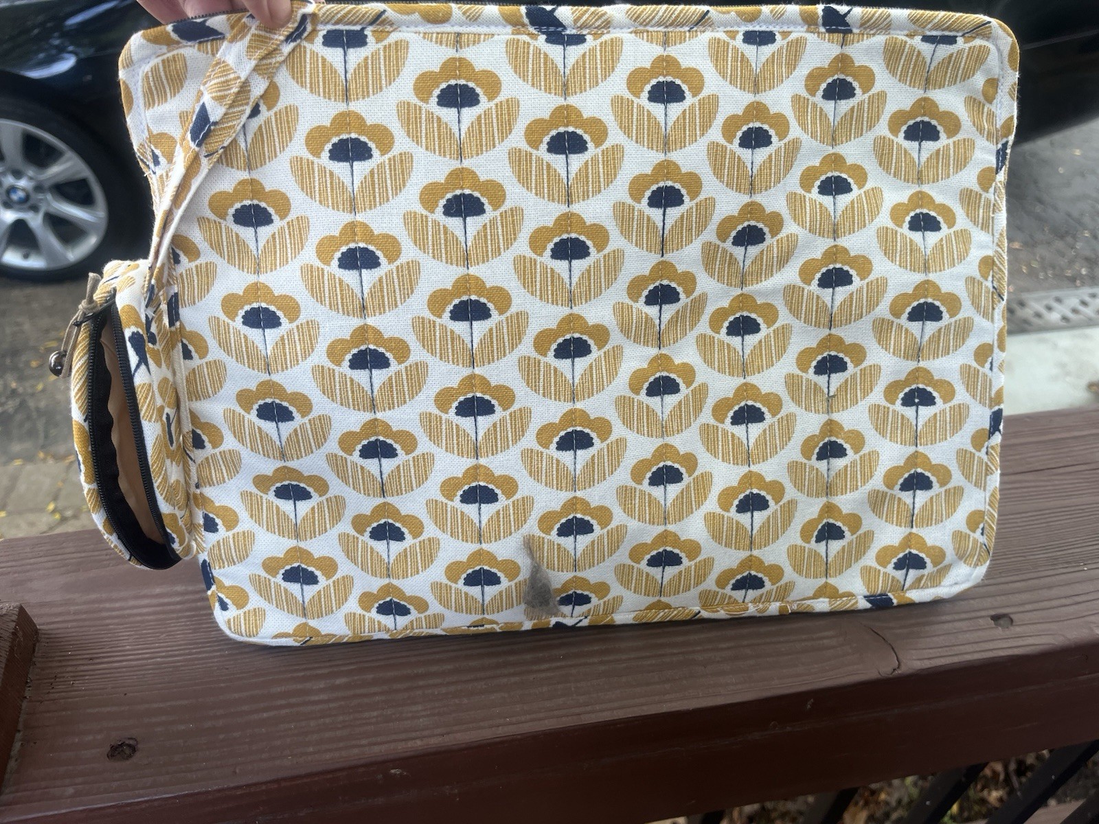 Blanco Cotton Bag With Coin Purse