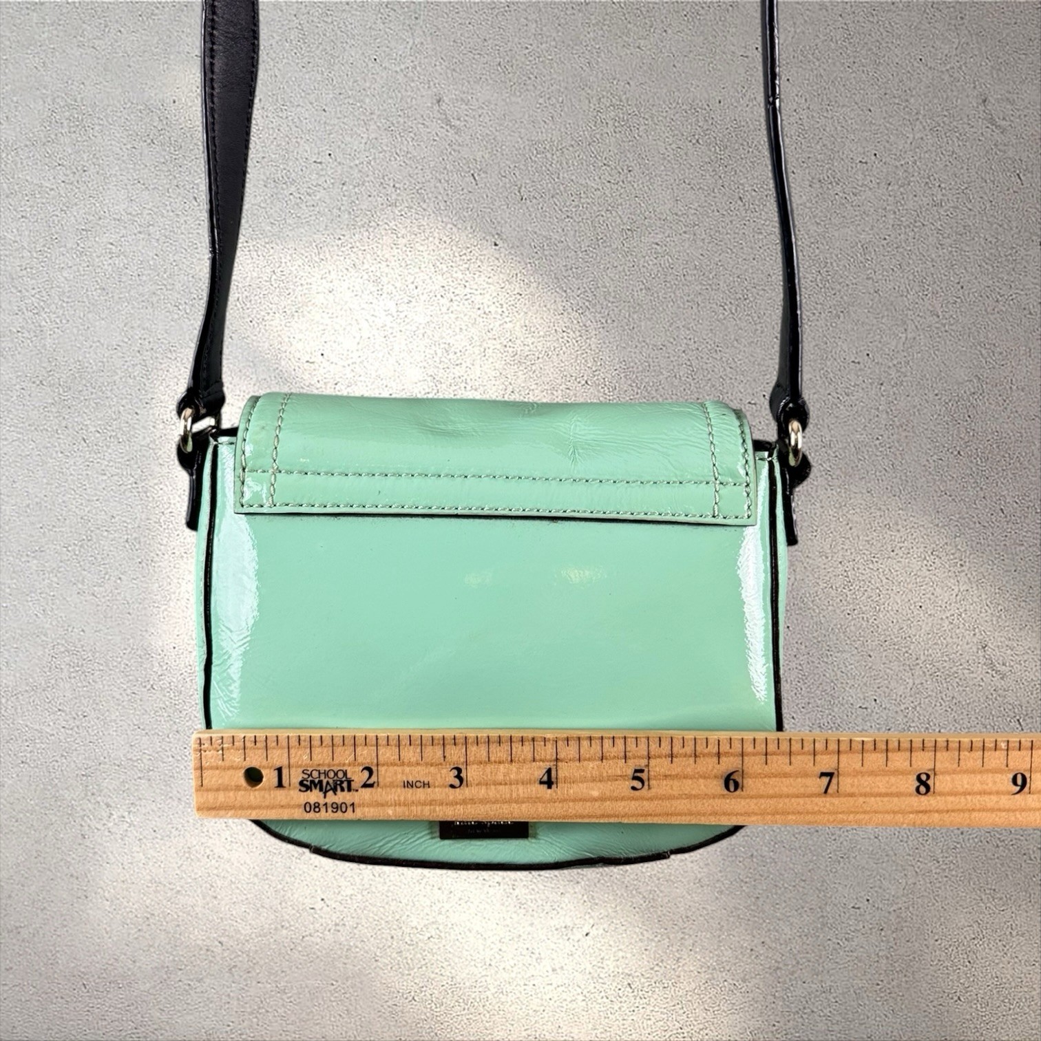Kate Spade New York JADE CHELSEA PARK PATENT LEATHER BOW CROSSBODY BAG PURSE