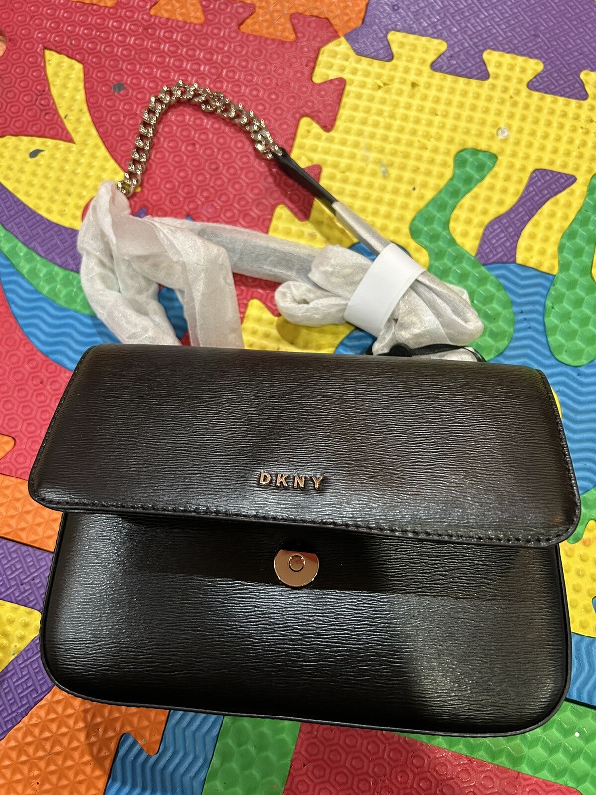 DKNY Dina-Sm Shoulder Flap R0133A14 Bag Original Price $178