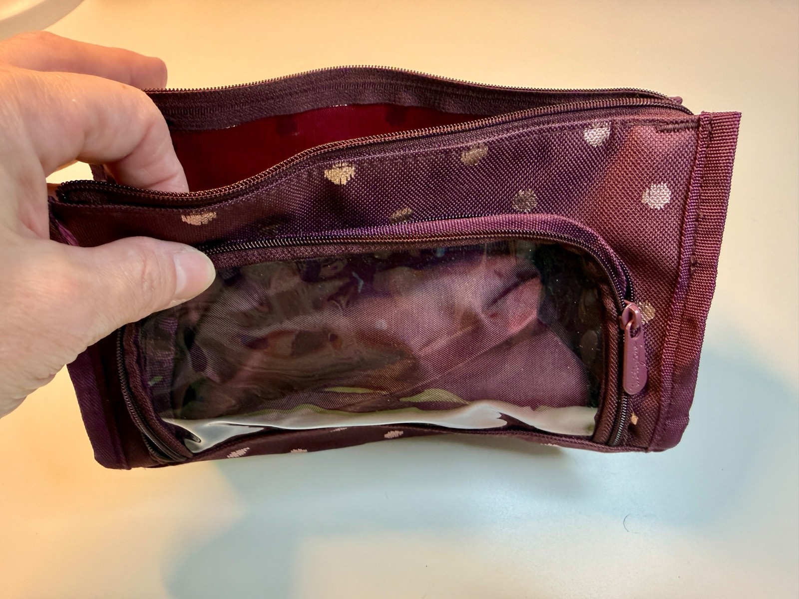 Used – Excellent Condition!! Thirty One Get Creative Double – Twinkling Plum
