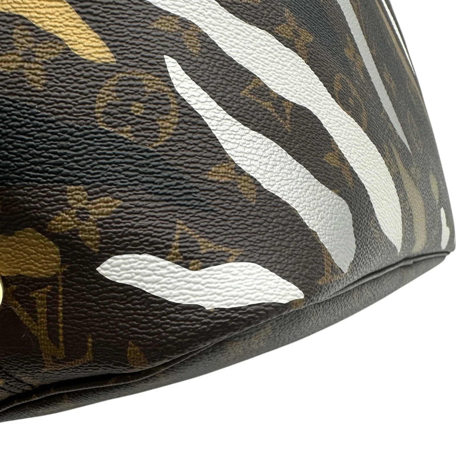 LOUIS VUITTON Neverfull MM League of Legends Collaboration Brown Canvas #OKB2282