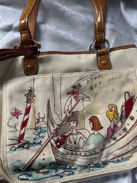 Brighton Fashonista collection bag with Italian theme / Chao Bella charm