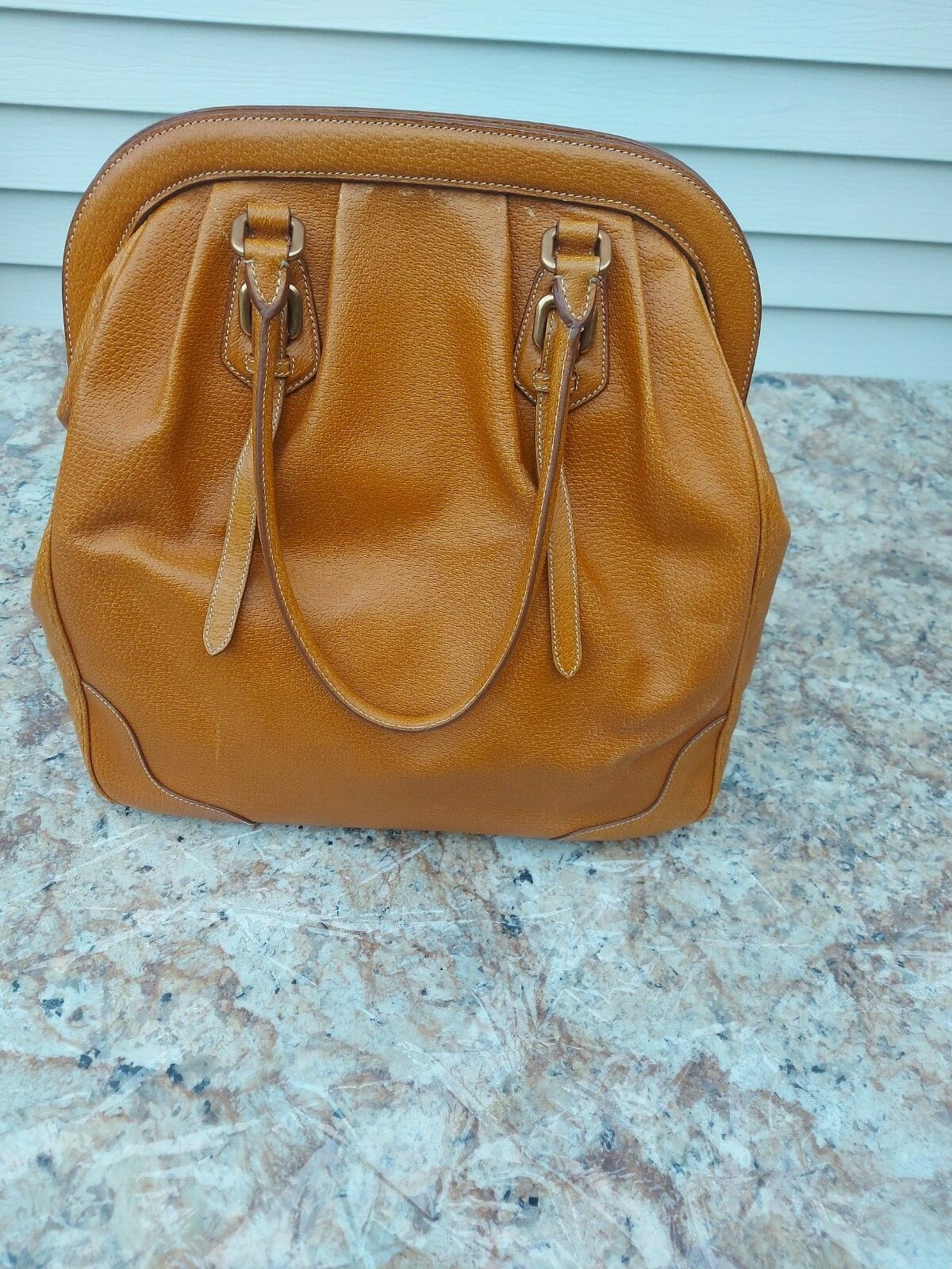 Authentic Prada handbag: Height: 7.88 in. (20 cm)Depth: 9.06 in. (23 cm)Length