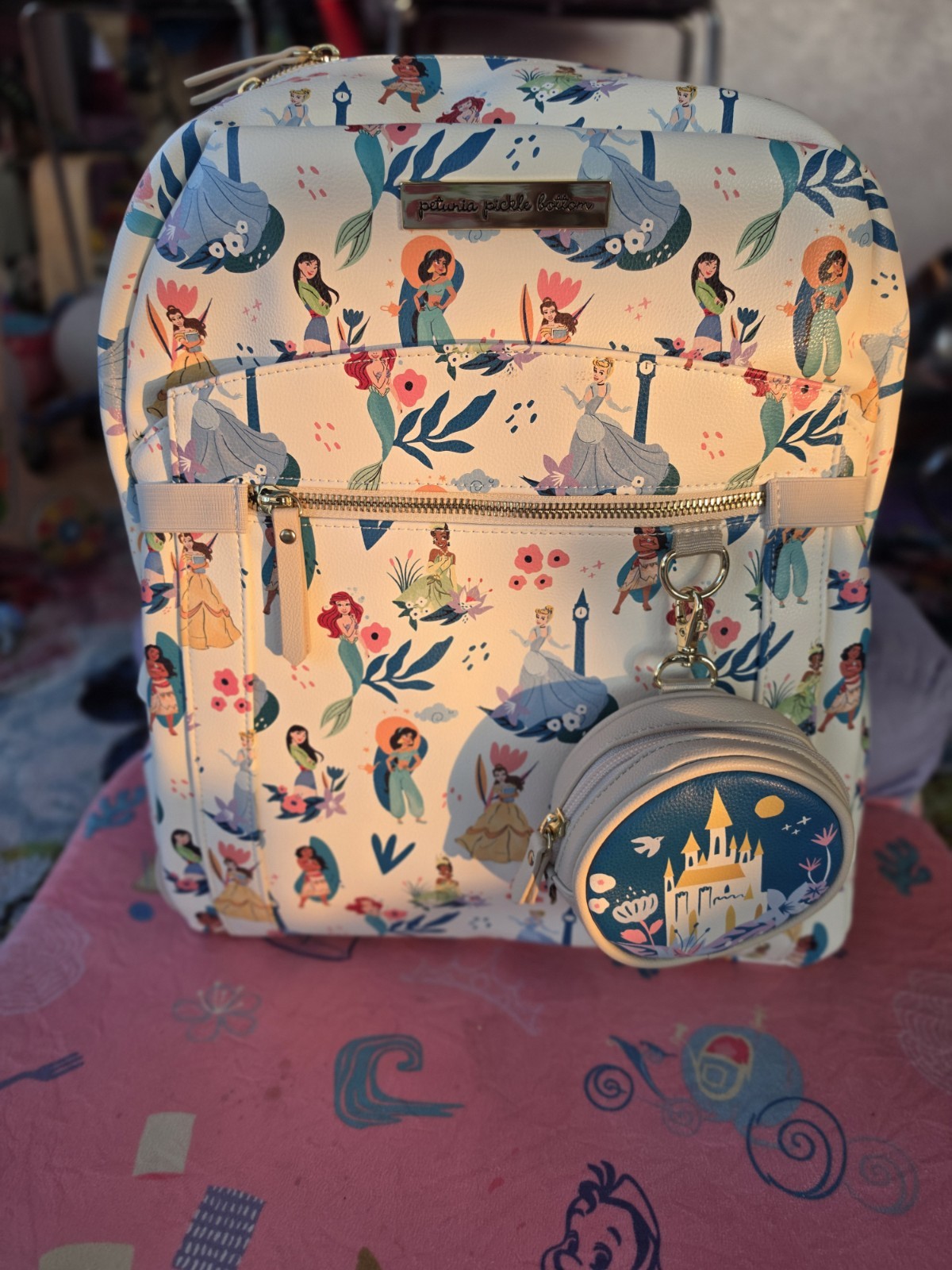 Petunia Pickle Bottom Courage And Kindness Provisions Bag Disney Princesses