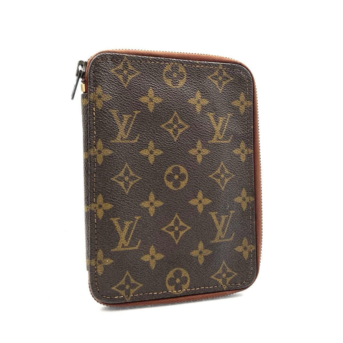 Rare 1970’s Archive Exterior Louis Vuitton Monogram Travel Case Passport Case Po