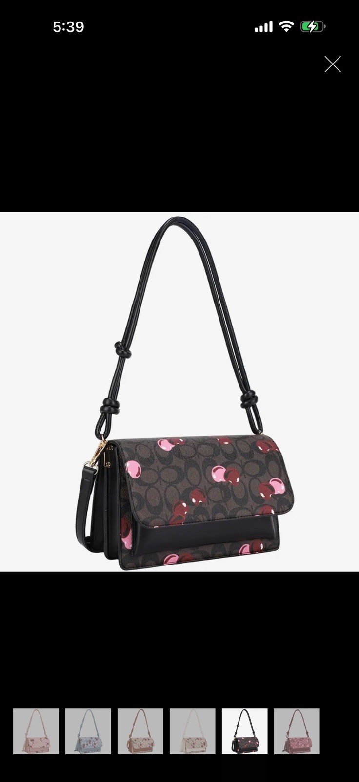 Oval Cherry Shoulder Crossbody Women Bags