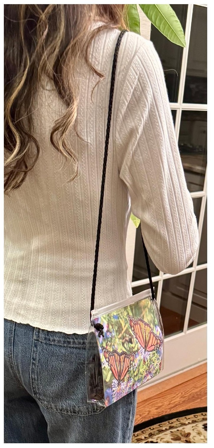 HAPPY HALLOWTHANKSMAS FUN HANDBAG! PERSONALIZE BACK w/Photos, Images, ANYTHING!