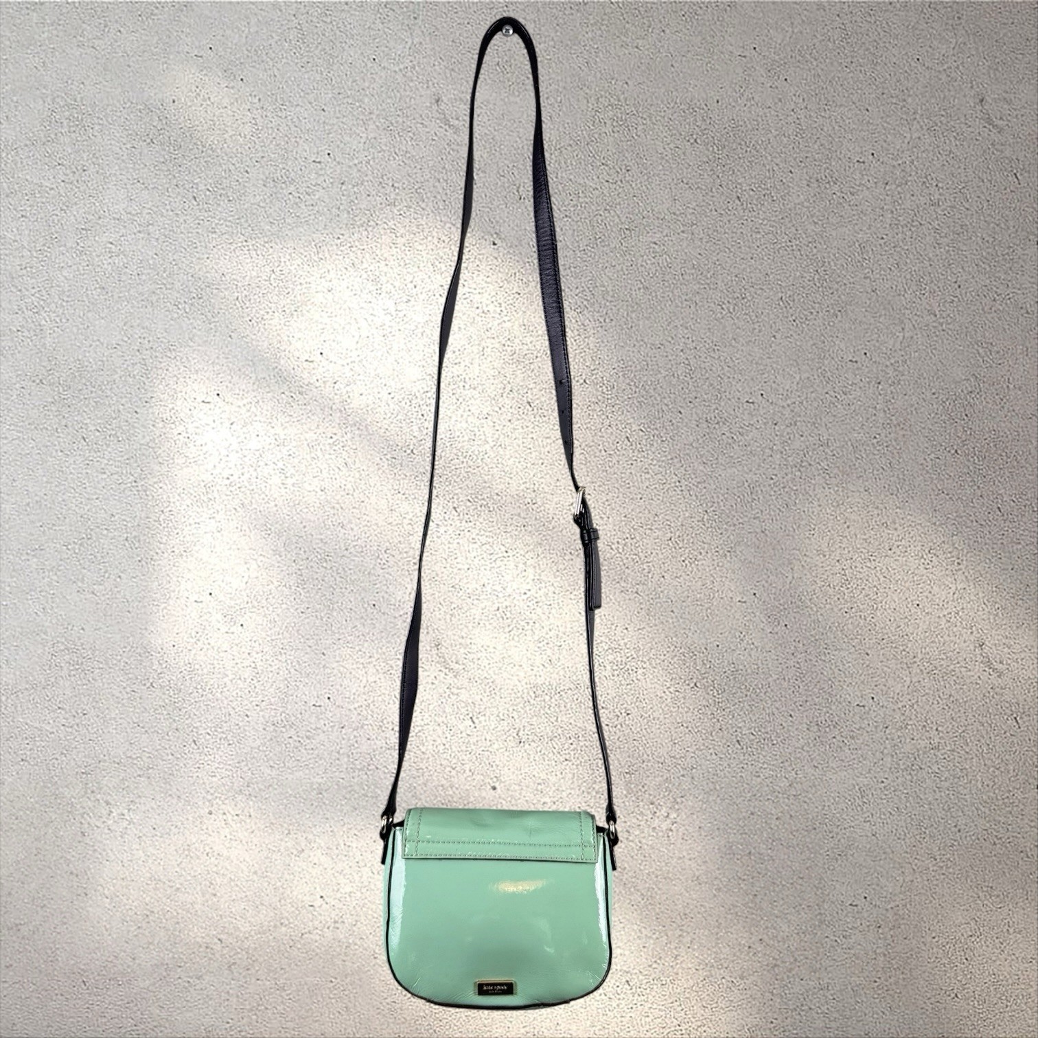 Kate Spade New York JADE CHELSEA PARK PATENT LEATHER BOW CROSSBODY BAG PURSE