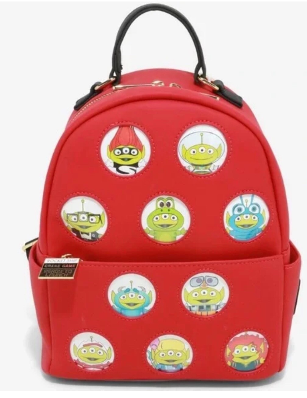 Disney Loungefly Pixar Toy Story Alien Remix Mini Backpack